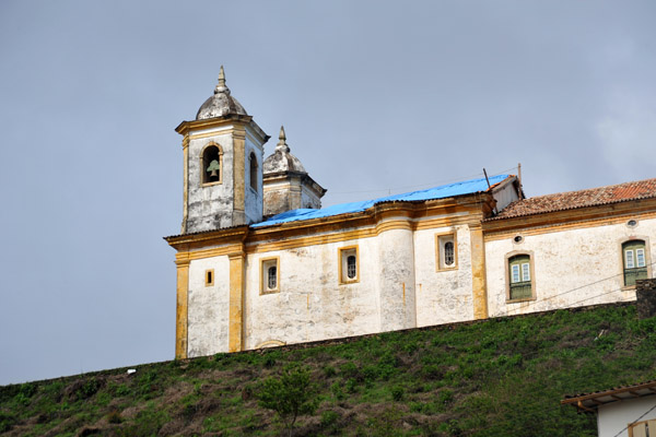 Igreja Nossa Senhora das Merces e Perdoes from the guesthouse balcony