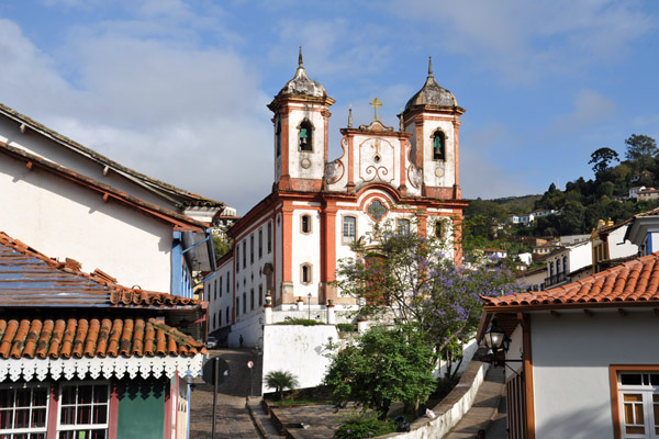 Conception Church from the San Antonio Bridge, Ouro Preto