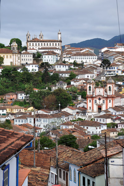 Ouro Preto from Rua Santa Efignia