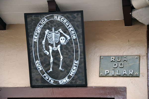 Rua do Pilar - Repblica Necrotrio, the equivalent of a fraternity house for Universidade Federal de Ouro Preto