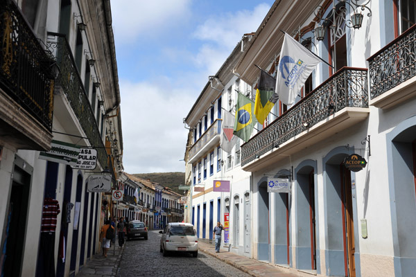 Ouro Preto's shopping street - Rua So Jos
