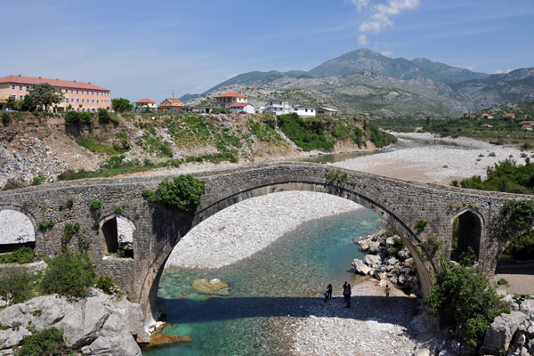 Mesi Bridge over the Kir River, northern Albania