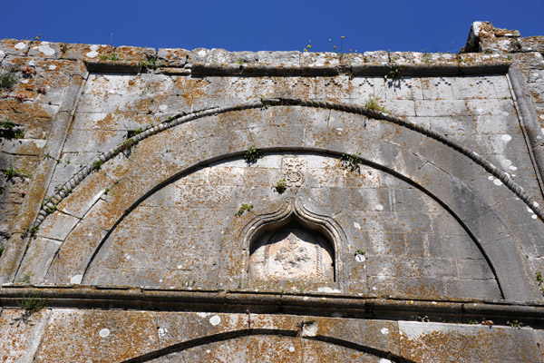 Carving over the inner gate, Rozafa Castle