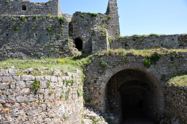 Inside Rozafa Castle