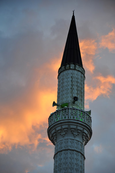 Minaret at dusk