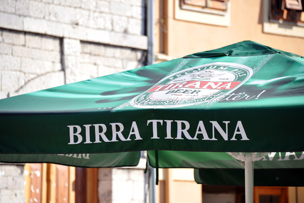 Birra Tirana, a very nice Albanian beer
