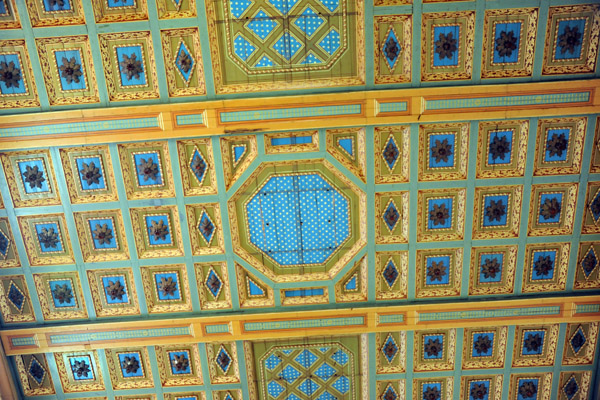 Restored ceiling of the Cathedral of St. Stephen, Shkodr