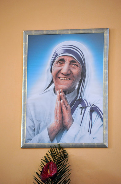 Portrait of Mother Teresa, Shkodr Cathedral