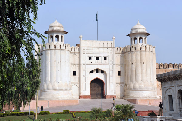 Lahore Fort is known locally as Shahi Qila 
