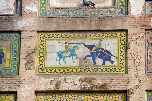 Pictured Wall, Lahore Fort