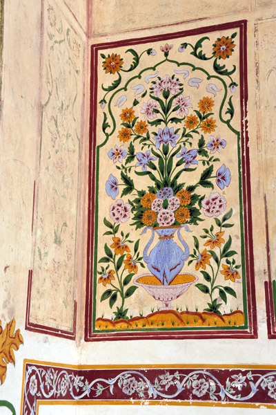 Decorative arts - pietra dura - Shish Mahal, Lahore Fort