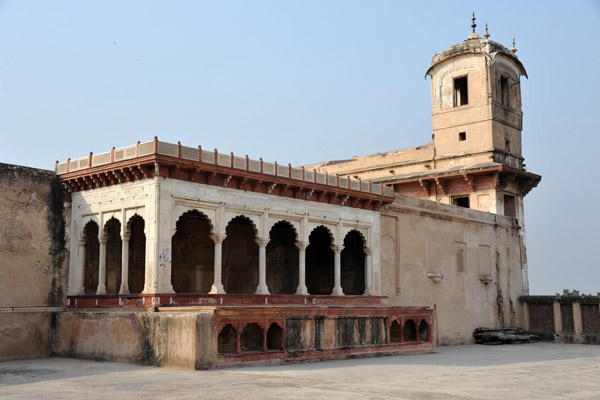 Outer Courtyard, Shish Mahal, Lahore Fort