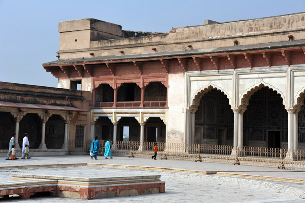 Inner Courtyard, Shish Mahal-Lahore Fort