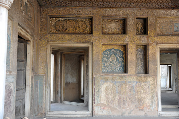 Inside the Shish Mahal, Lahore Fort