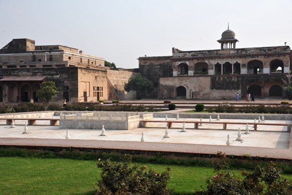 Jahangir's Quadrangle, the 5th Courtyard along the north side of Lahore Fort