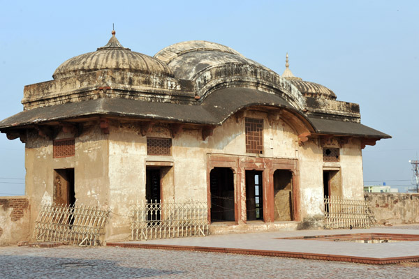 Pavilion in the northeast corner of Jahangir's Quadrangle