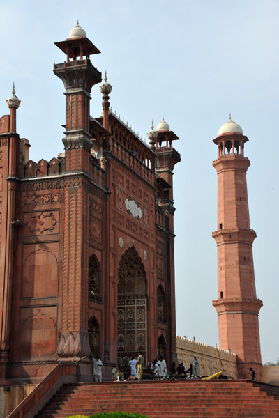Main gate to the Badshahi Mosque, Lahore