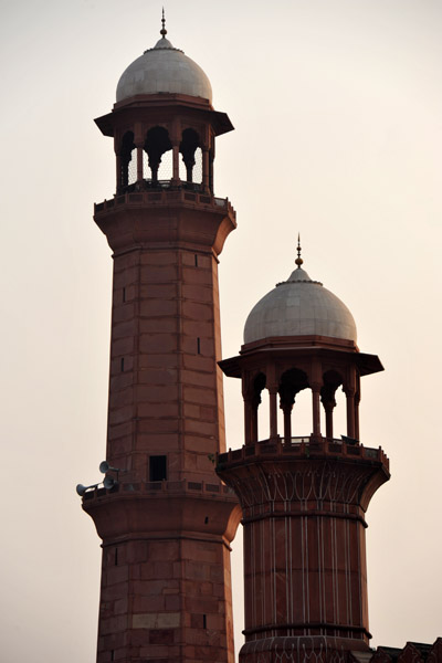 Minaret of the Prayer Hall and the tall southwest tower