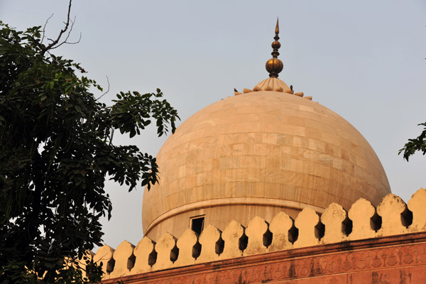 One of the three domes of the main prayer hall