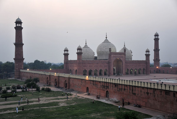 View of Badshahi Mosque, Lahore