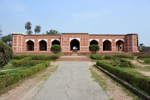 The Tomb of Noor Jahan, 134 feet per side