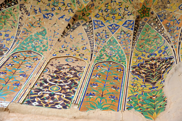 Tile work, Tomb of Asif Khan