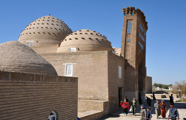 Nejameddin Kubra was killed by the Mongols in 1221.  His mausoleum was constructed in the 14th C.