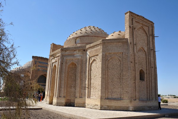 Behind the Mausoleum of Sultan Ali
