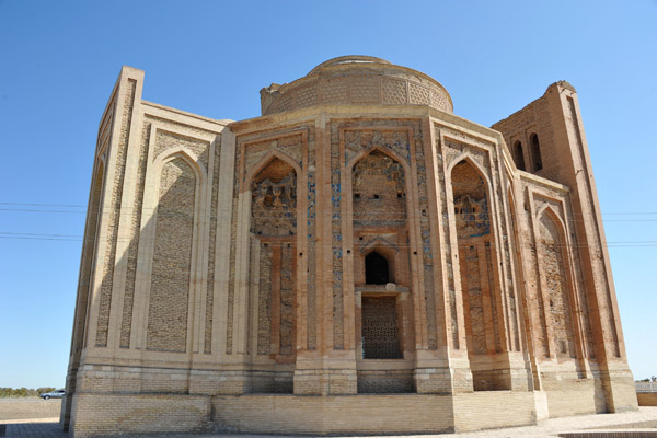 Mausoleum of Turabeg Khanum, one of the major monuments of Old Urgench