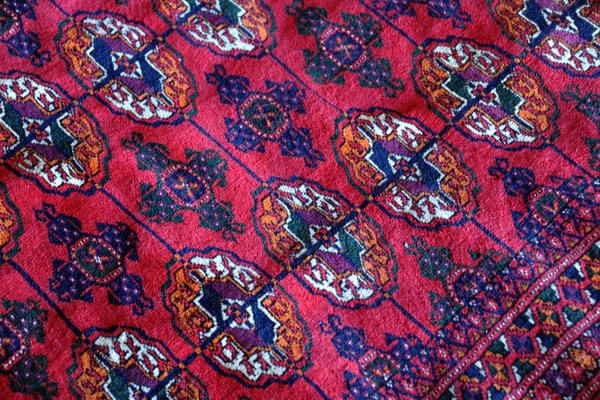 Carpet in the Mausoleum of Seyit Ahmet