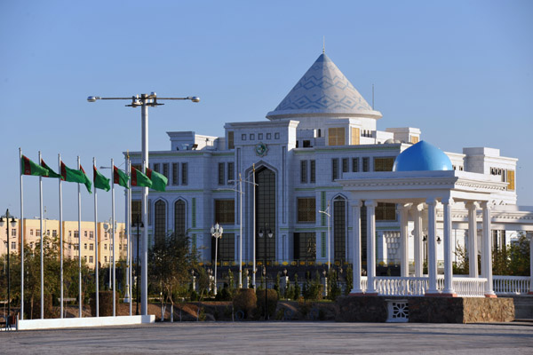 The new Dashoguz History Museum was opened by President Gurbanguly Berdimuhamedov in June 2011