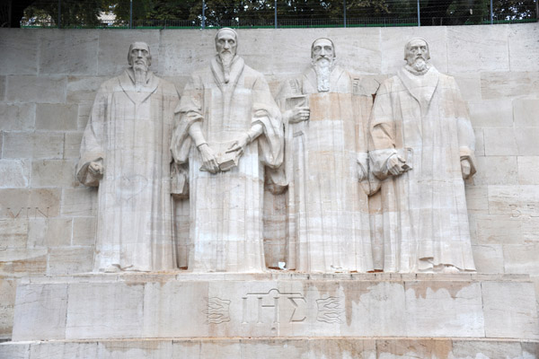 The Reformation Wall honors the leaders and history of the Protestant Reformation