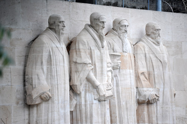 The Reformation Wall was vandalized on 15 July 2019 by gay activists 