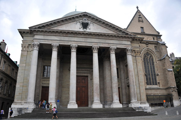 Cathédrale Saint-Pierre de Genève, begun in 1160