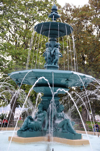 Fontaine du jardin anglais, Genève