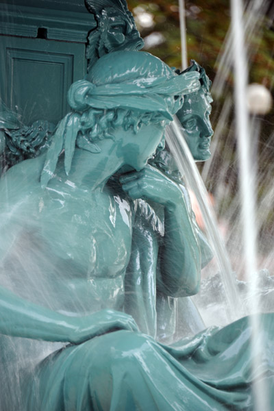 Fontaine du jardin anglais, Genève
