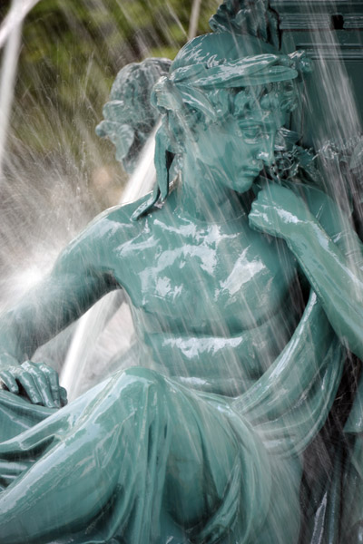 Fontaine du jardin anglais, Genève