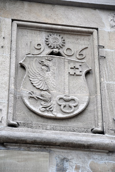 Coat-of-Arms of Geneva, Molard Tower, 1906