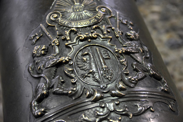 Cannon with Geneva coat-of-arms, Old Arsenal