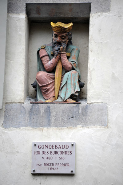 Gondebaud, Roi des Burgondes (480-516) 