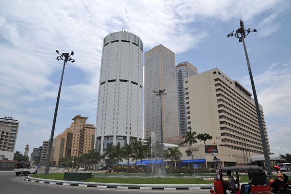 Fort District towers - Bank of Ceylon Head Office and Hotel Galadari