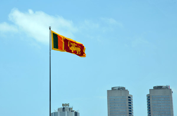 Sri Lankan Flag - Galle Face