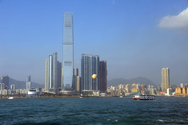 ICC Tower, the first super-tall building in Kowloon