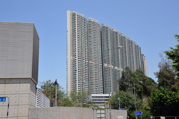 Tung Chung, opposite the airport on Lantau Island