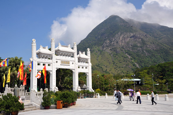 The Second Gate to Po Lin Monastery, Lantau Island