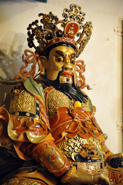 Zēng Zhǎng Tiānwáng, Heavenly King of the South - Po Lin Monastery