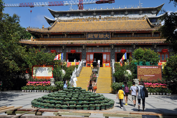 Great Hall of Po Lin Monastery, Hong Kong-Lantau Island