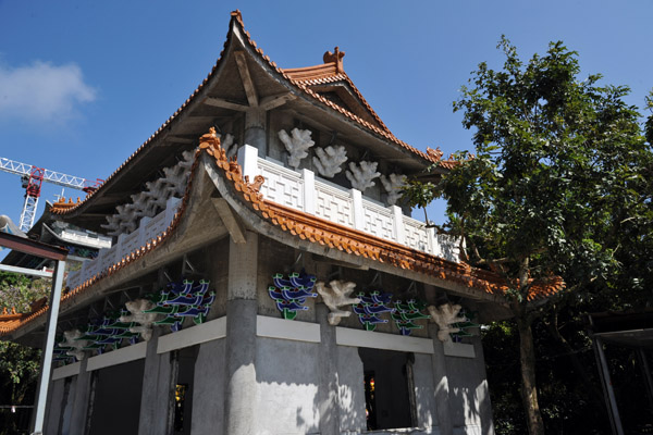 New construction at Po Lin Monastery