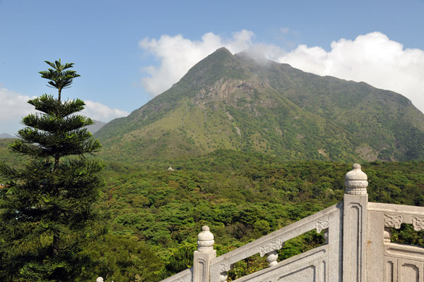Lantau Peak from the Tian Tan Buddha, Ngong Ping