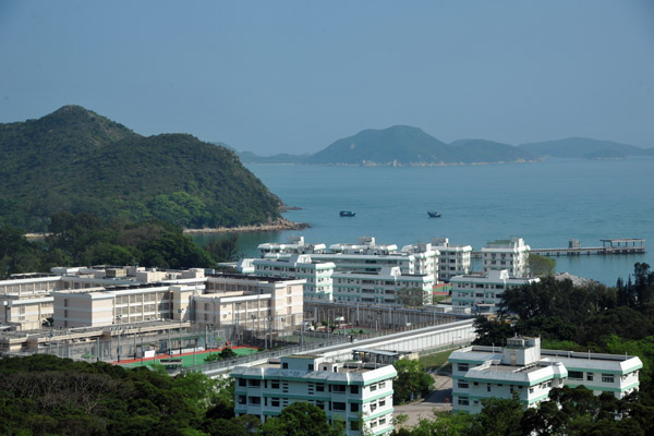 Lantau Island is apparently home to most of Hong Kong's prisons